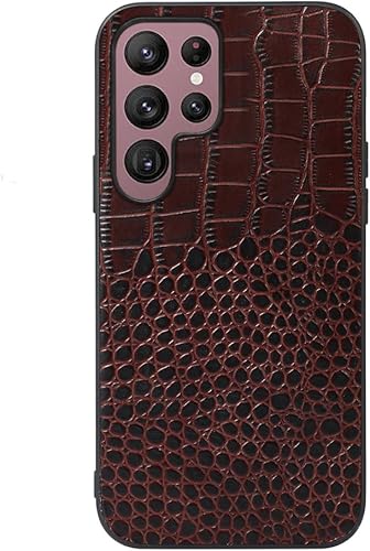 Miniatura 10 de Funda de piel auténtica con diseño de cocodrilo para Samsung Galaxy A32 5G, diseño de lujo, lindo y delgado brillante con purpurina para mujeres y