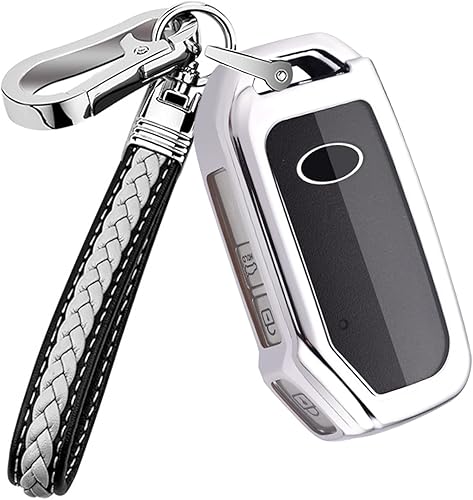 Funda protectora para llave de coche de TPU con cadena para Kia Soul (2020-2023) Forte (2019-2023) Telluride (2020-2023) K5Seltos (2021-2023) NIRO disponible en Yaxa Peru