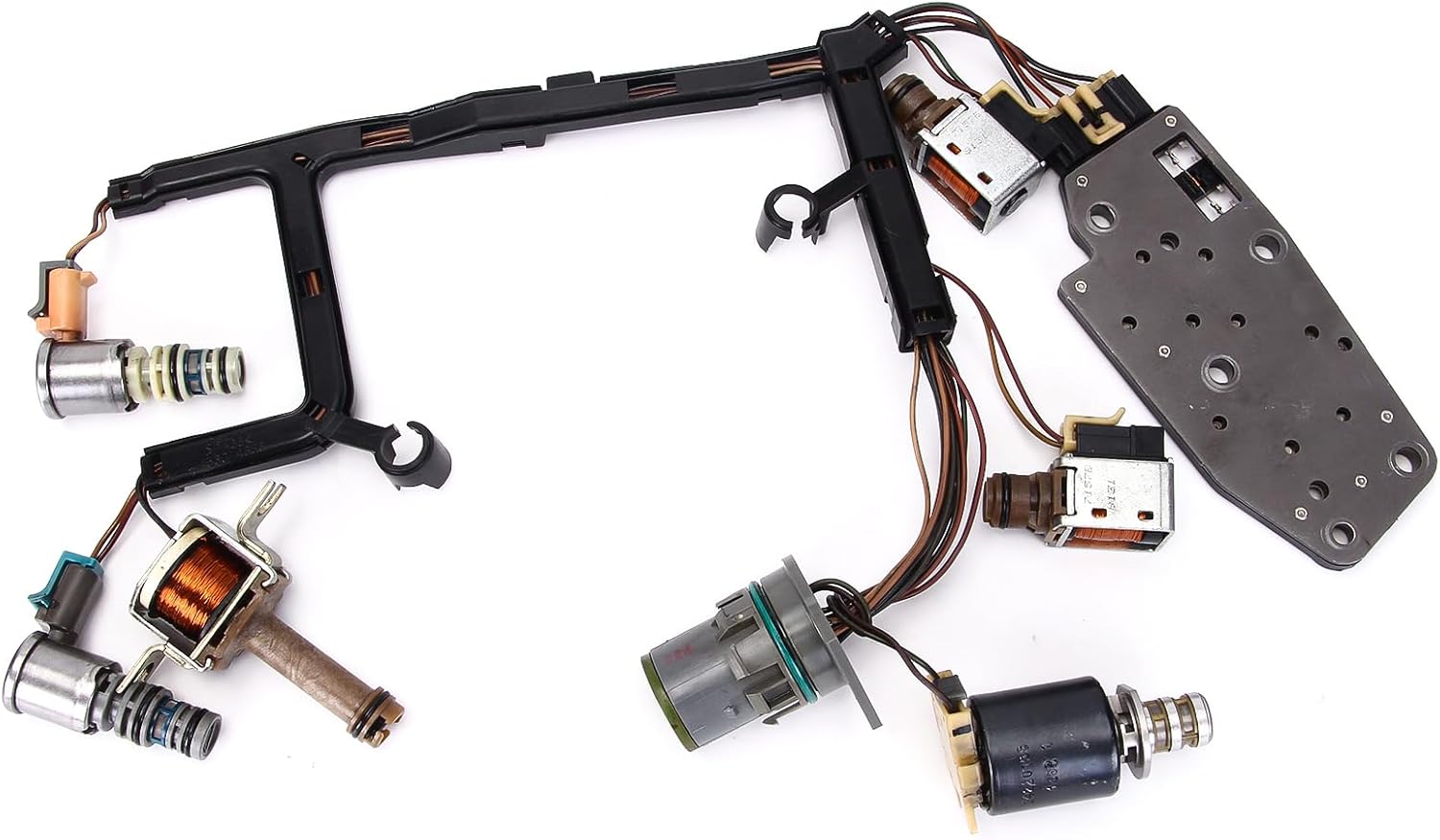 4L60E 4L65E Transmission Master Solenoid Shift Solenoid Valve Replacement for GM Chevy Cadillac GMC EPC 3-2 PWM 1993-2002