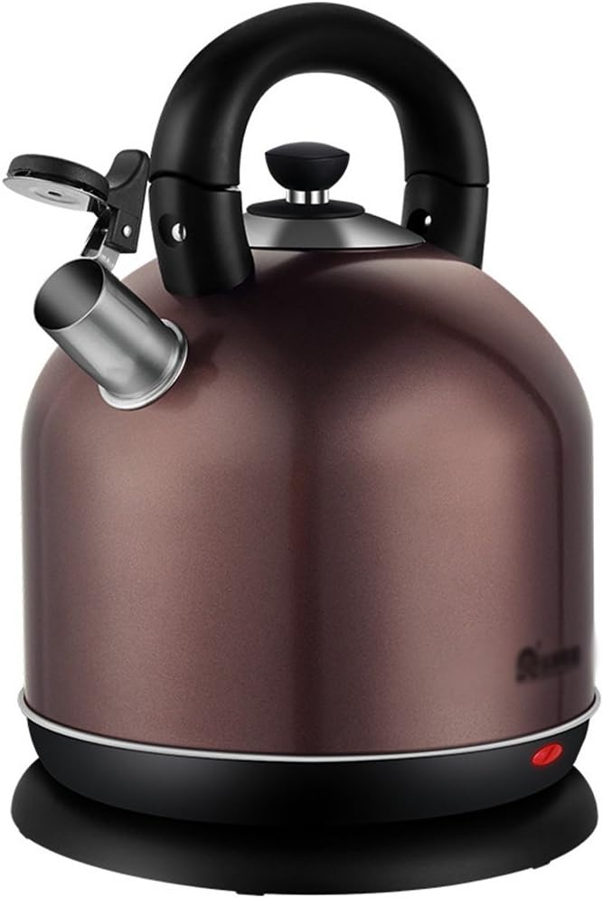 Electric kettle household automatic power off 5 liters of large capacity stainless steel dust electric teapot ( Color : Red )