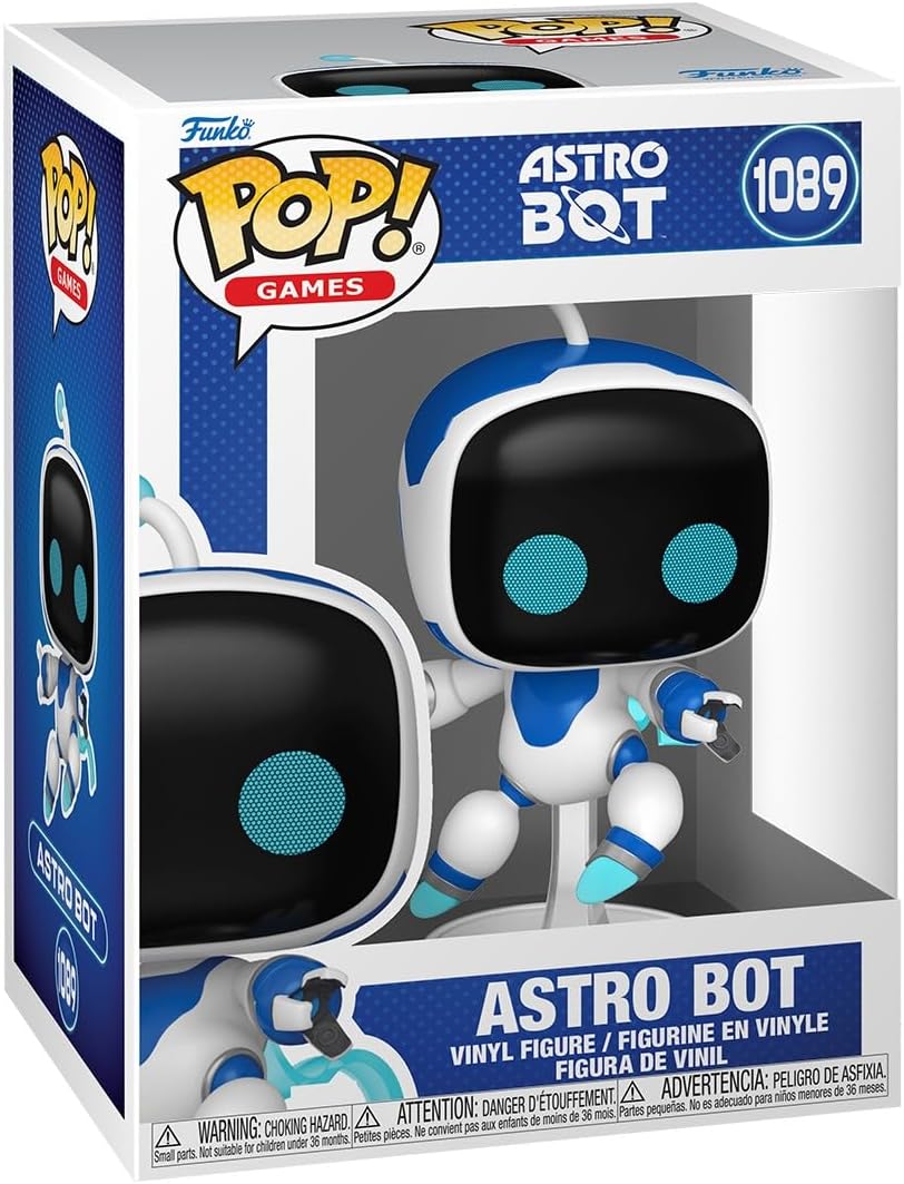 ¡Estallido! Juegos: Astro Bot - Figura de vinilo coleccionable - Idea de regalo - Mercancía oficial - Juguetes para niños y adultos - Fanáticos de los videojuegos - Figura modelo para coleccionistas y exhibición