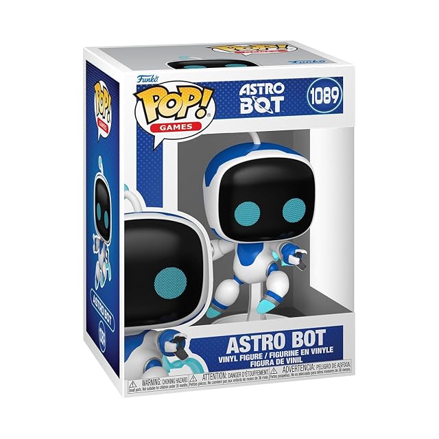 Funko Pop! Games: Astro BOT - Figura de Vinilo Coleccionable - Idea de Regalo - Mercancía Oficial - Juguetes para niños y Adultos - Figura Modelo para coleccionistas y exhibición