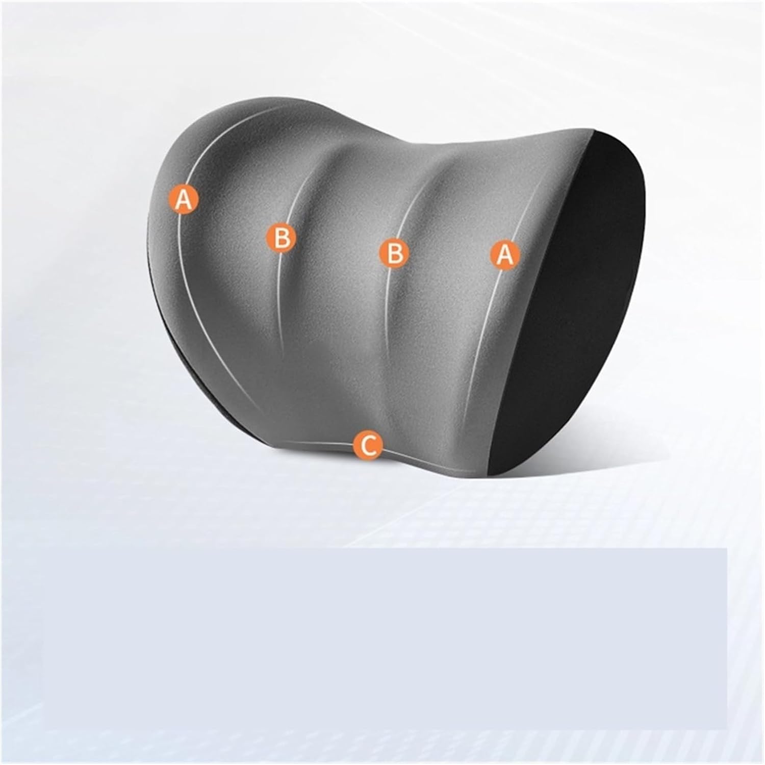 KAnduo M Car Seat Cushion Headrest Lumbar Support Neck Pillow Car Travel Interior Accessories Y (Color : Headrest 1)