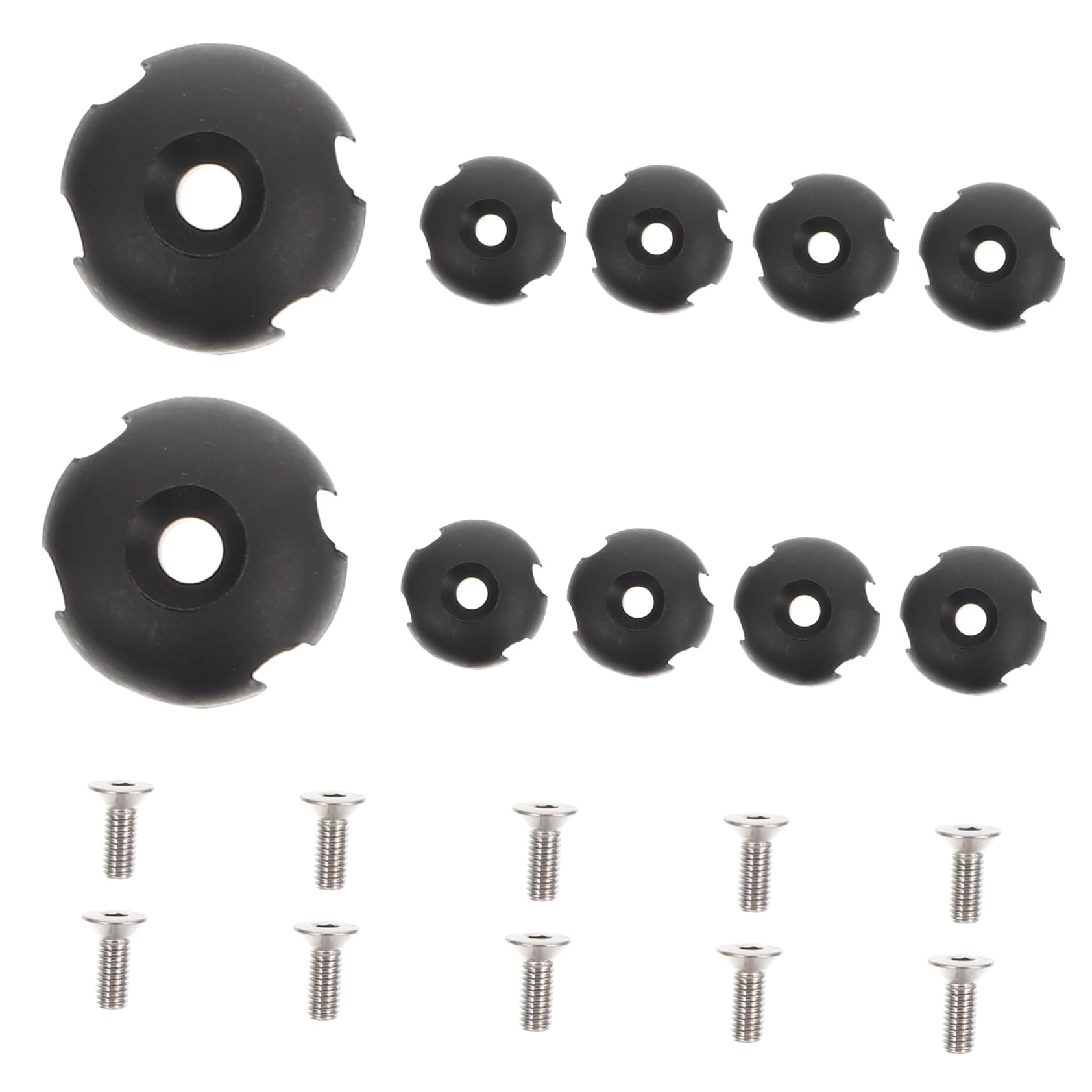 BESPORTBLE Kayak Supplies 10 Pack Of Elastic Rope Buckles Kayak Cords Boat Tie Down Replacement Parts