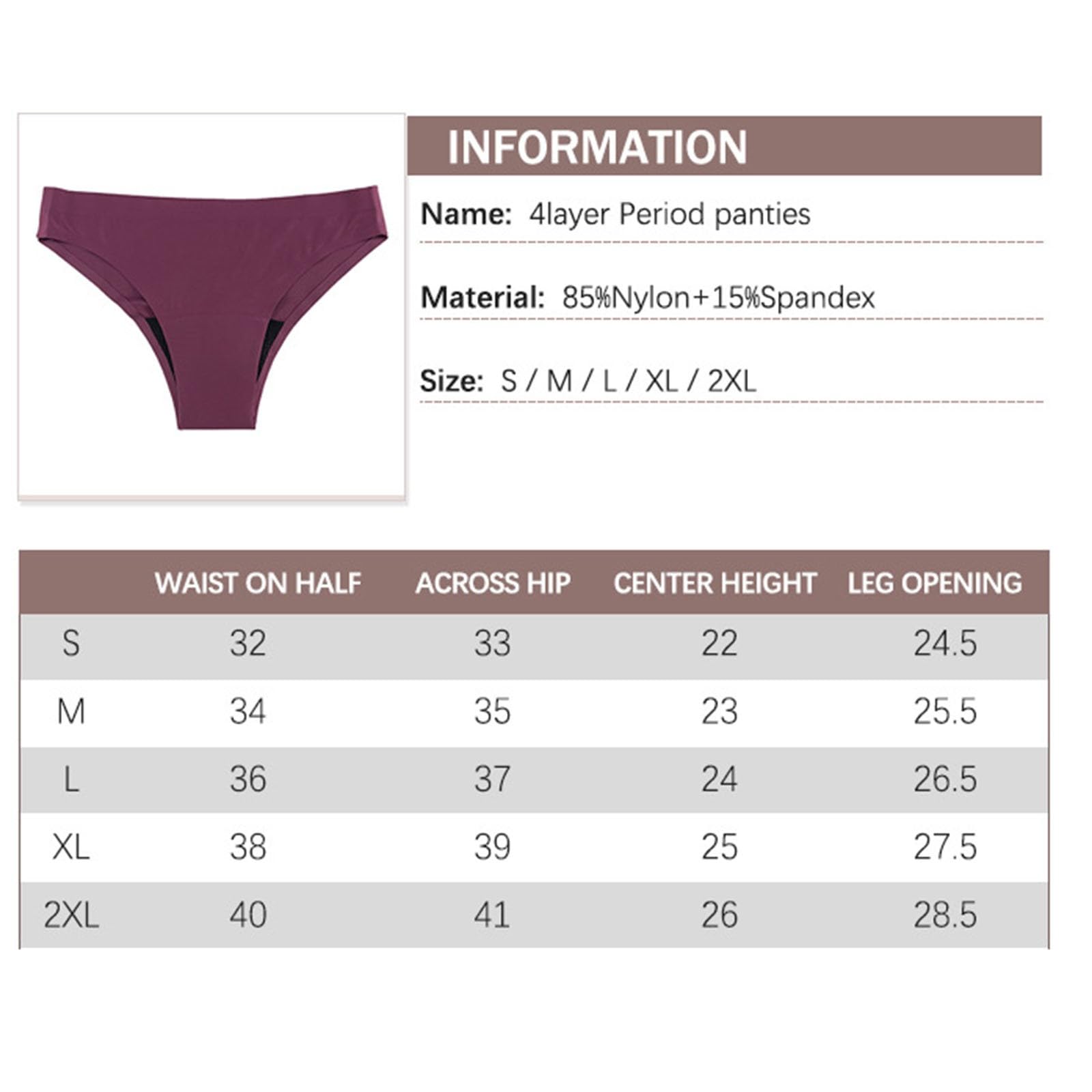 Bañador Menstrual Niña Adolescentes Bikini a Prueba de Fugas Cómodas y Suaves