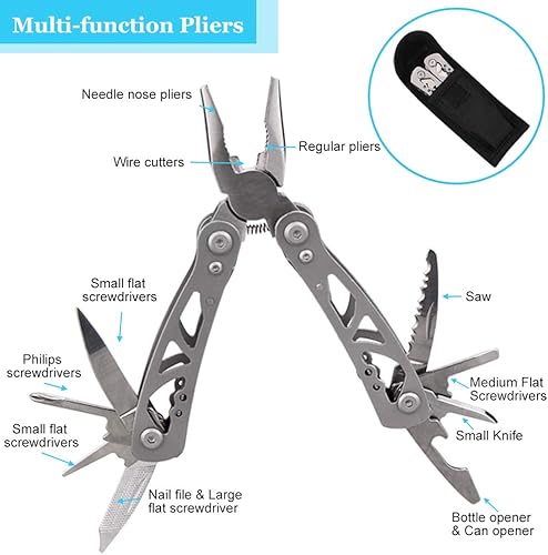 Miniatura 5 de EMDMAK Kit de supervivencia. Equipo de emergencia exterior para camping senderismo, viajes o aventuras