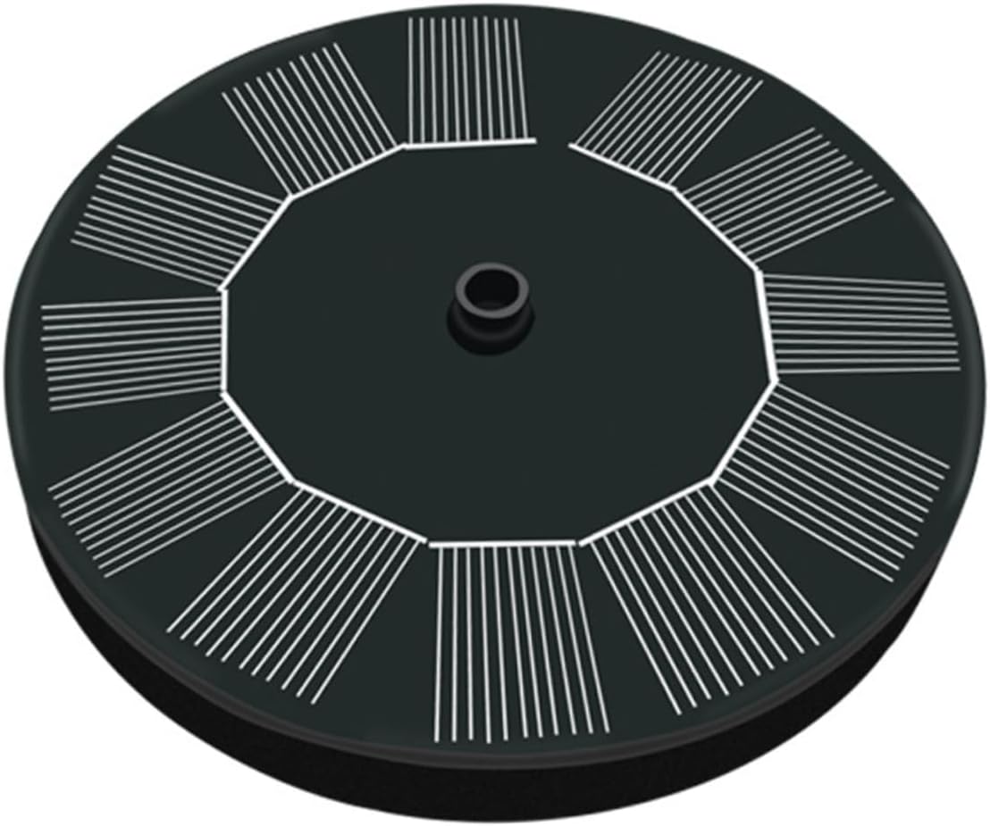 Sosoport Solar Floating Fountain Solar Panel for Small Garden Mini Water Fountain for Pool and Bird Bath Easy to Use and Water Circulation