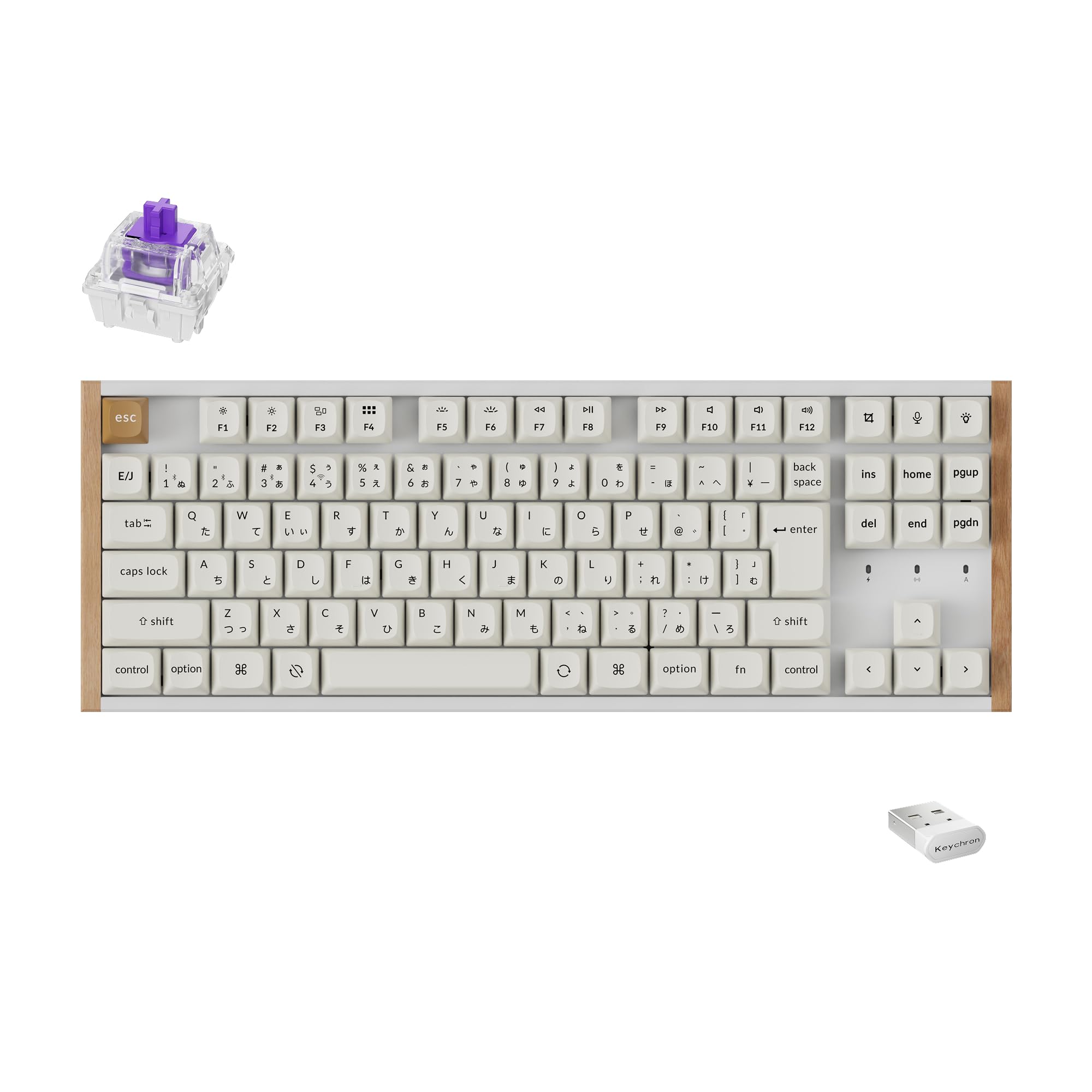 Amazon | 「国内正規品」Keychron K8 HE ワイヤレスキーボード JIS