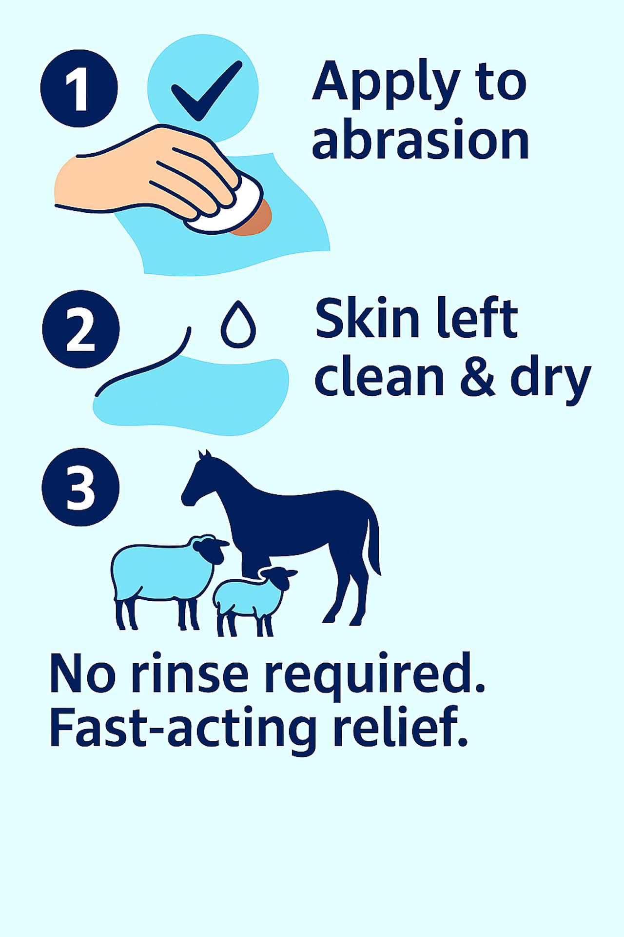 VetSet Surgical Spirit for Horses Cattle & Livestock, 500ml - Image 3
