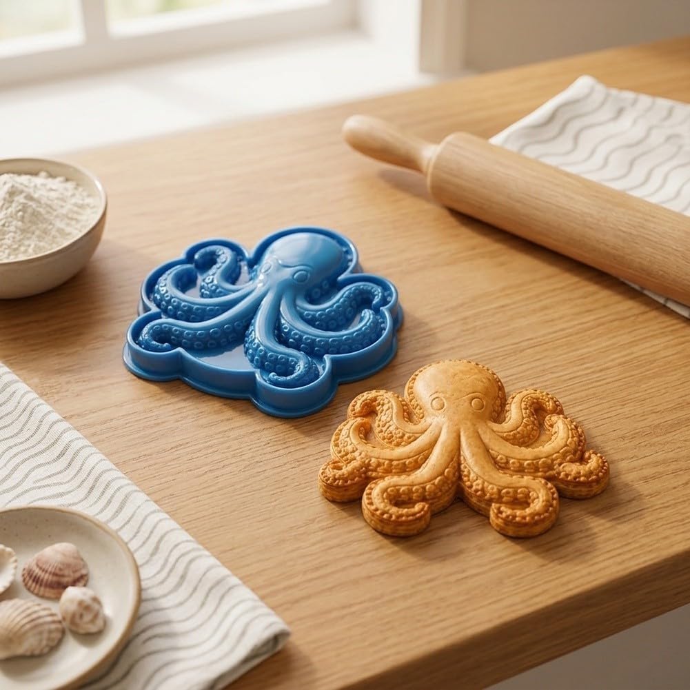 8-Piece Hand Pie Press Set Shapes Plastic 8-Piece Hand Pie Press