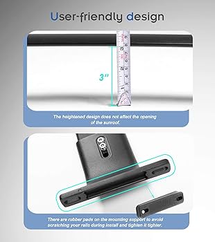 SNIXWOO Upgraded 220lbs Roof Racks Cross Bars for Nissan