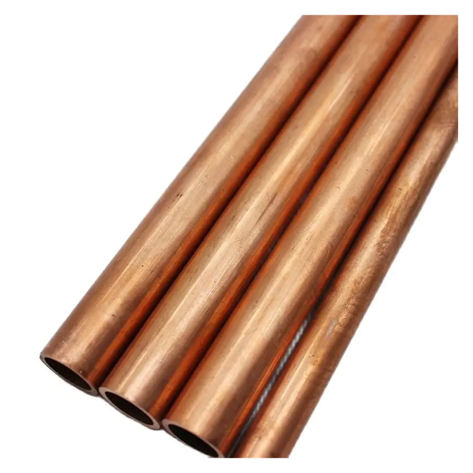 RAHBI Tubo de cobre OD 15 mm 16 mm 17 mm 17,5 mm 18 mm 19 mm 20 mm leisurely (Size : 15x0.5x100mm 5pcs)