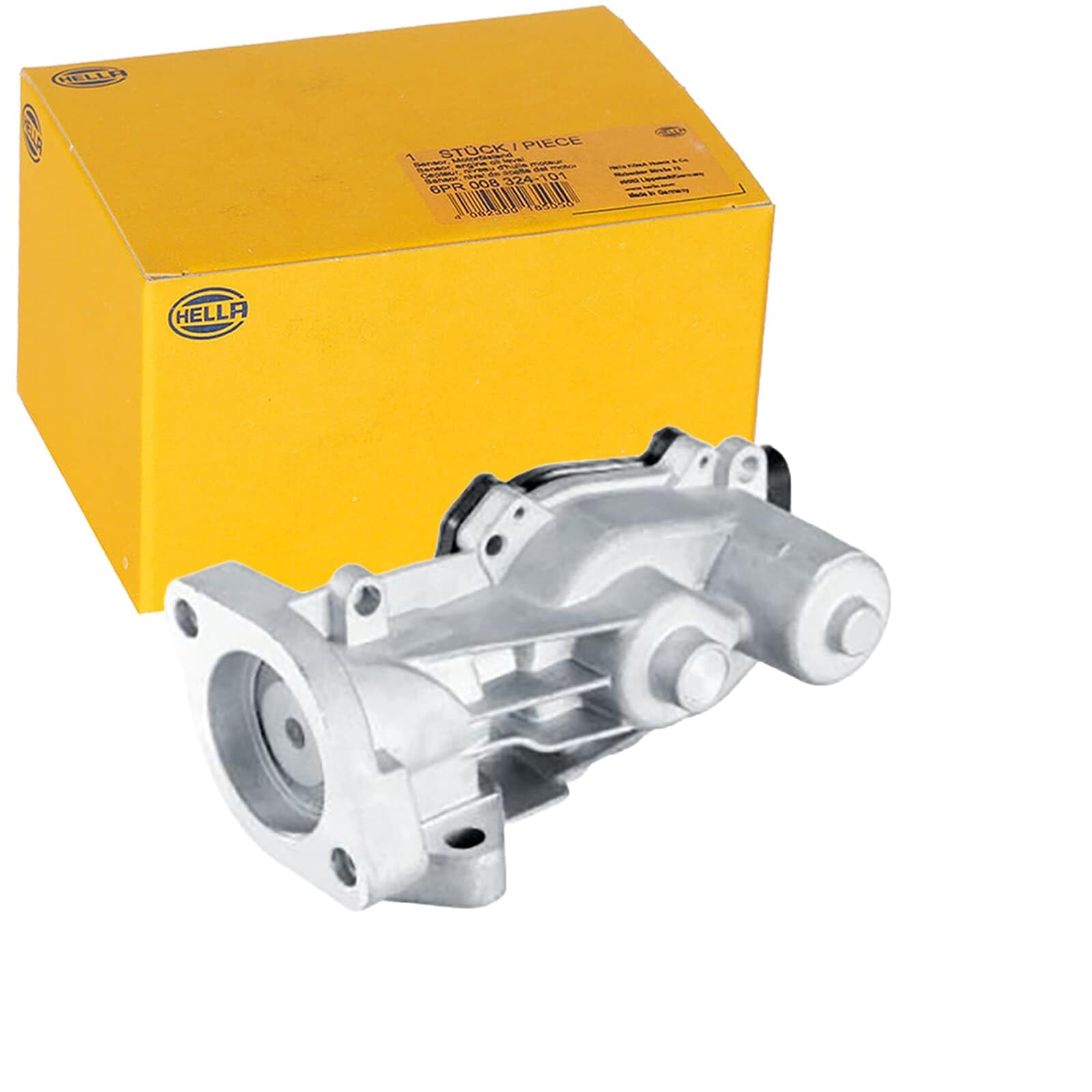 HELLA 6NU 014 864-711 Valvola ricircolo gas scarico-EGR, elettrico, con guarnizione | Compatibile con: CHEVROLET CRUZE, CRUZE Schrägheck, CRUZE Station Wagon, TRAX, OPEL ASTRA J, ASTRA J Caravan, ASTRA J GTC
