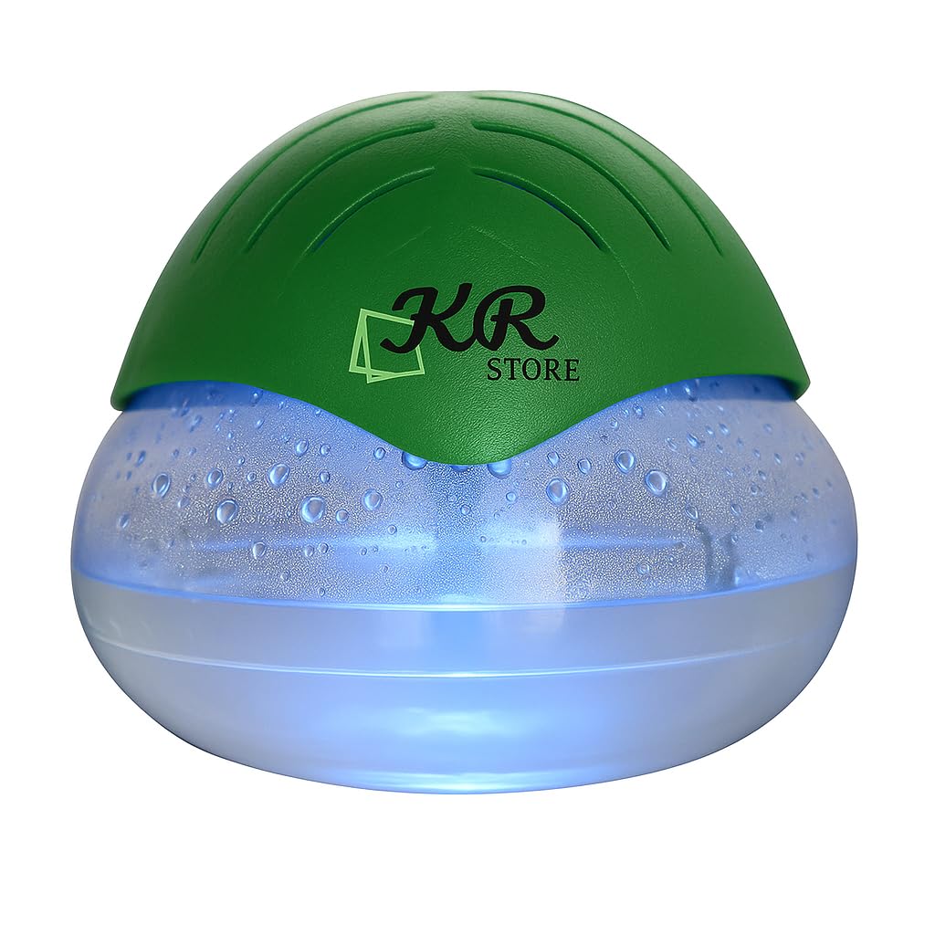 KR STOREโข Air Purifier Humidifier Aroma Diffuser Room Freshener| Water base Air Purifier | Air Purifier and Revitalizer with Monochrome Light - Mi-606A