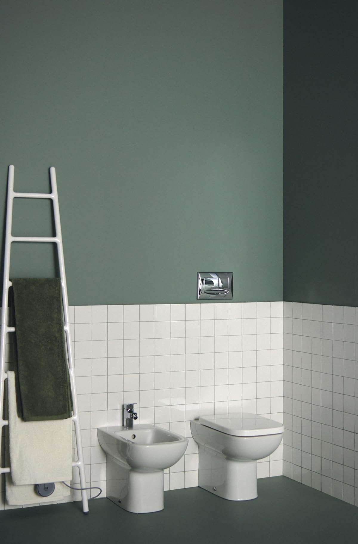 Ideal Standard i.life A WC filo parete 35x54cm RimLS+ Water senza brida scarico orizzontale Bianco