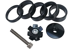1 1/8 Inch Headset Spacer with Stem Top Cap