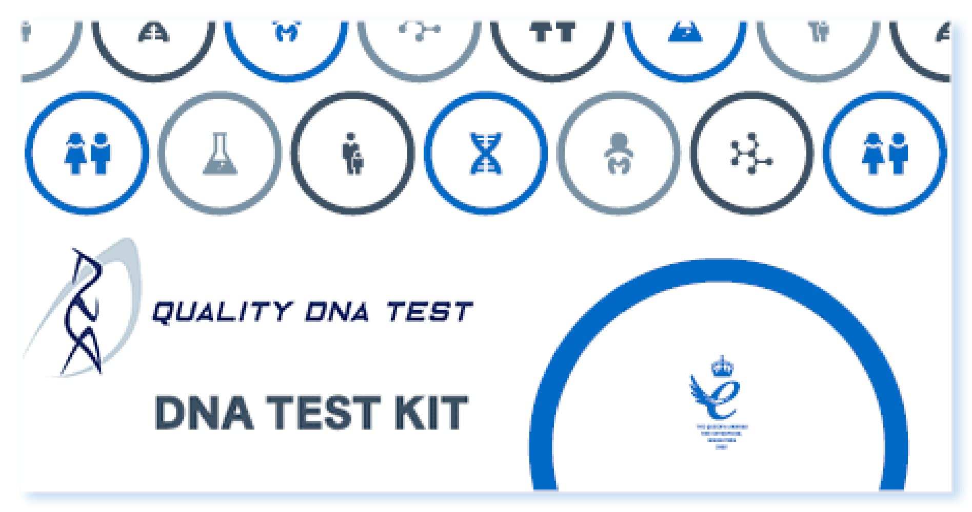 Kit prelievo per test Paternità Dna Quality Dna Test 24 loci genetici