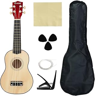 Vedo uk10 ukulele concert 23 polegadas em madeira de tília kit