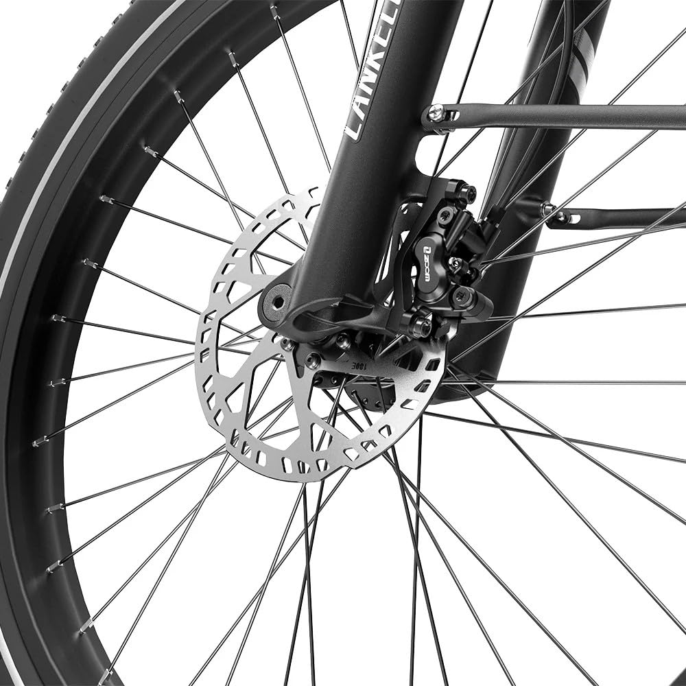 LANKELEISI Kett-8 E-Bike 26 Zoll Fatbike Vollfederung 960Wh Akku Bis 150KM | mit Drehmomentsensor, 26x3.0 Zoll, Heckmotor, 8-Gang Schaltwerk, Pedelec SUV Citybike für Damen u. Herren