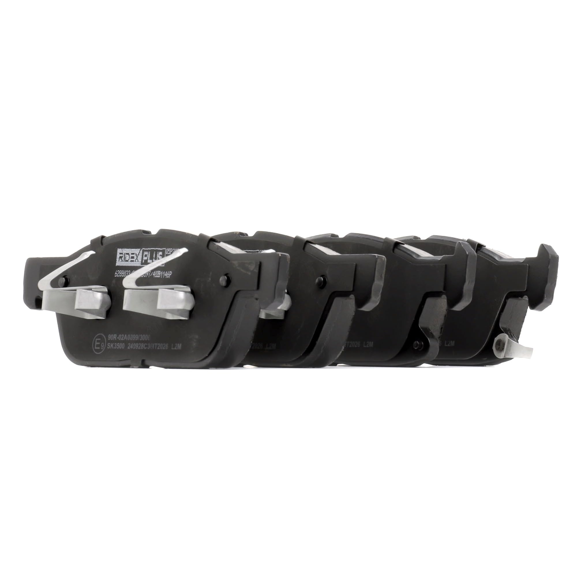RIDEX PLUS 402B1146P Juego para eje Juego de pastillas de freno Delantero Compatible con FORD Kuga Mk3 DFK
