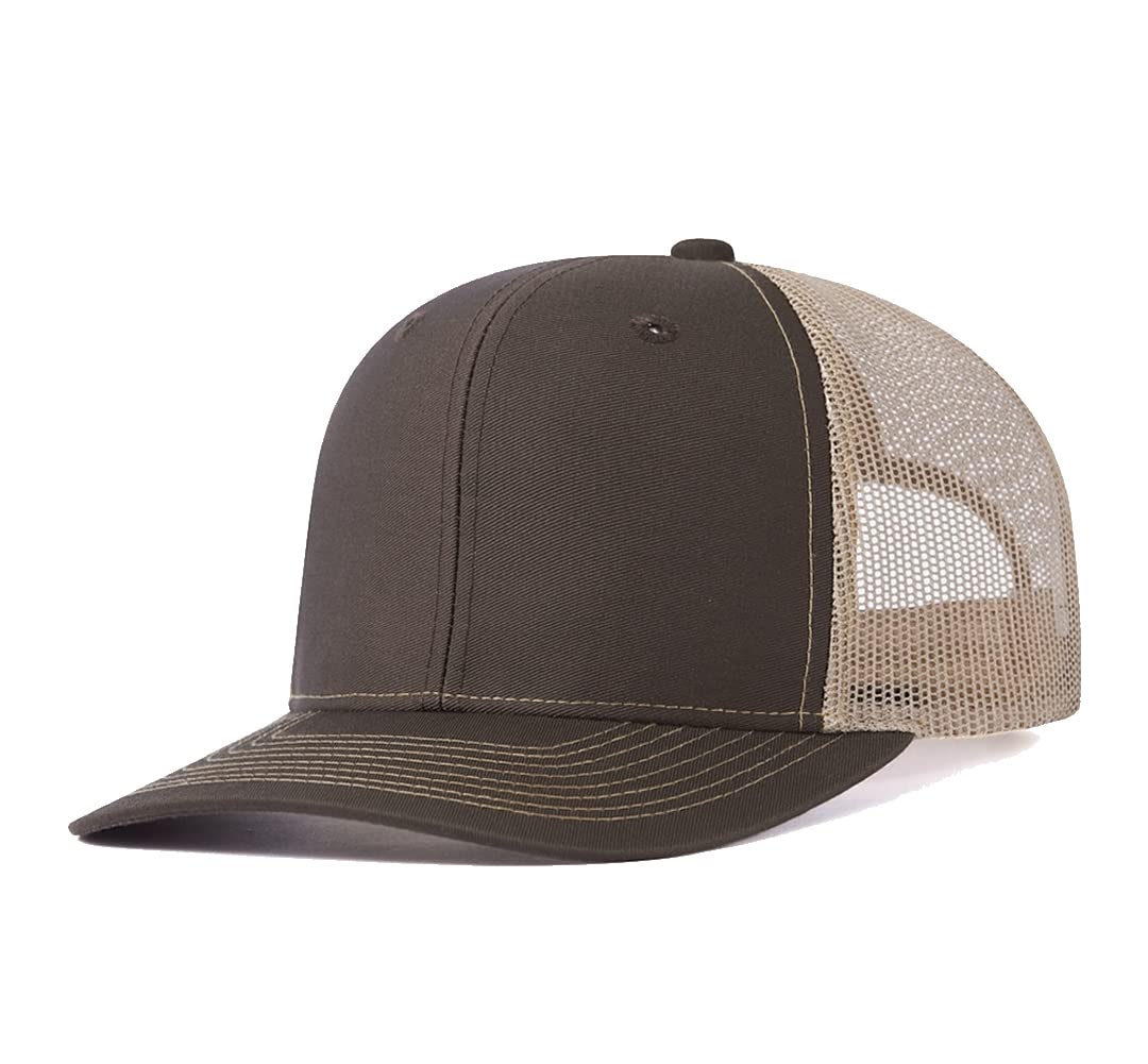 QuanhaigouTrucker Hat - Mesh Snap Back - Unisex Adjustable Baseball Cap - Outdoor Hats for Men Women