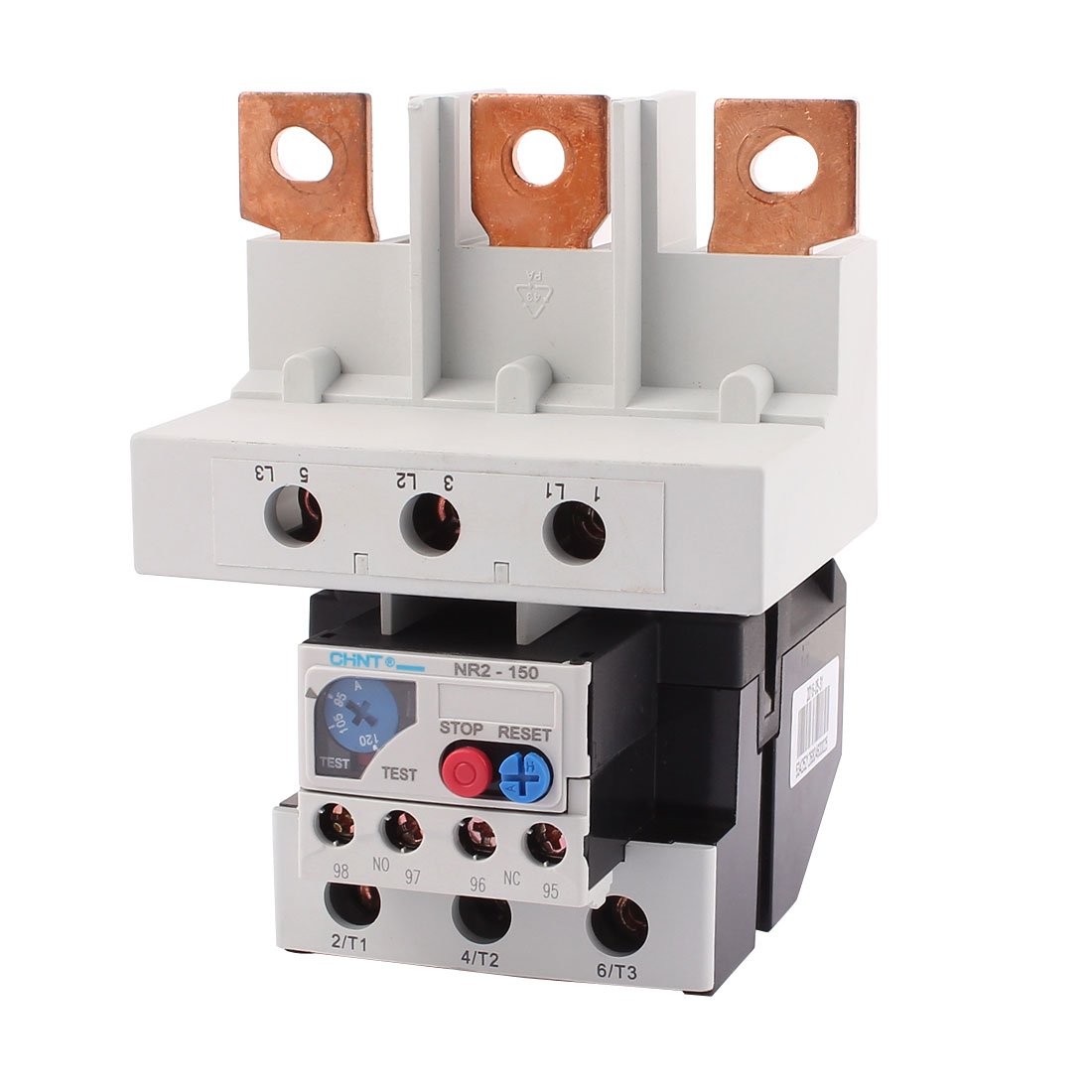 Aexit NR2-150 95-120A 3 polos 1 NO 1 NC Protector del motor eléctrico Relé térmico de sobrecarga autorizado w Base (37b2122d3b3ae4f3e4daa270616e9332)