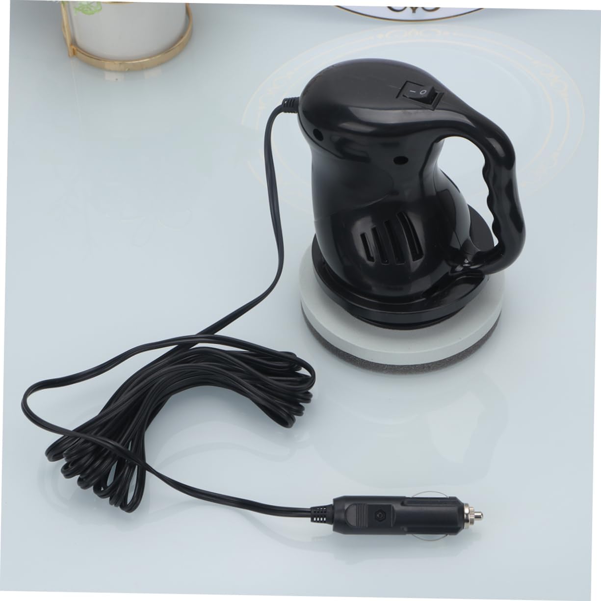 12V Car Polisher Waxing Machine Black Scratch Repair Tool for Automotive Cosmetology Portable Car Wax Kit for Detailing and Polishing