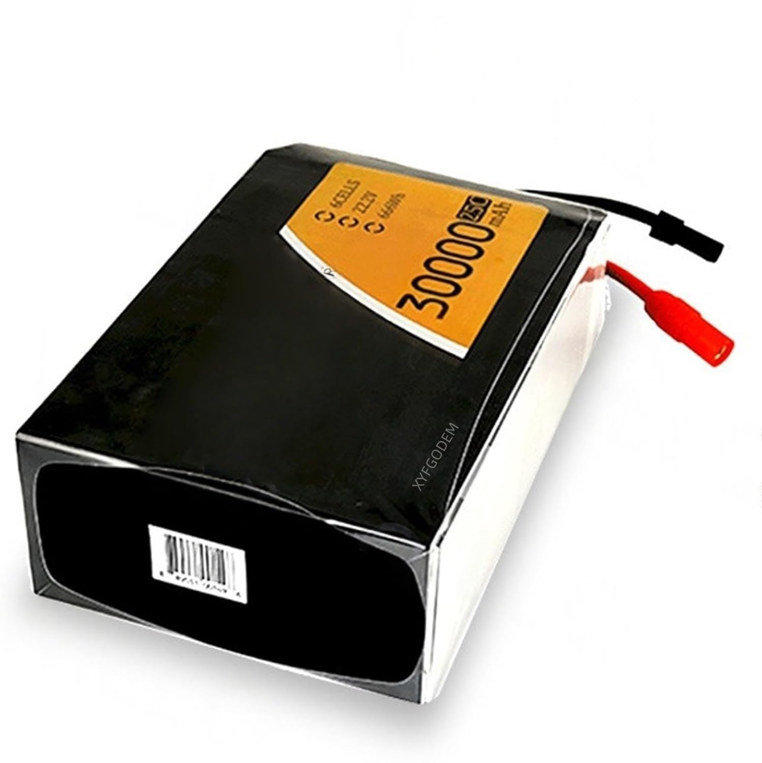 Batería Lipo de 30000 mAh 6S 22,2 V 25C, batería Litio Repuesto con Conector AS150 para Coches, Aviones, Camiones, Barcos, Buggies y Drones radiocontrol