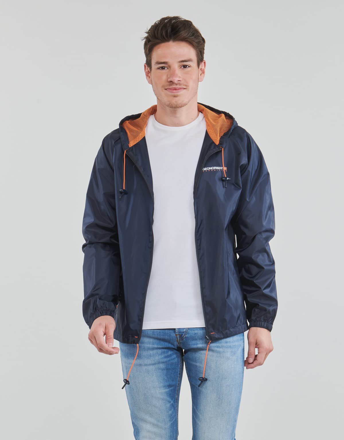 GEO NORWAY BOAT Men – Chaqueta para hombre – Resistente al viento – Chaqueta al aire libre – Chaqueta de manga larga – Chaqueta funcional para hombre
