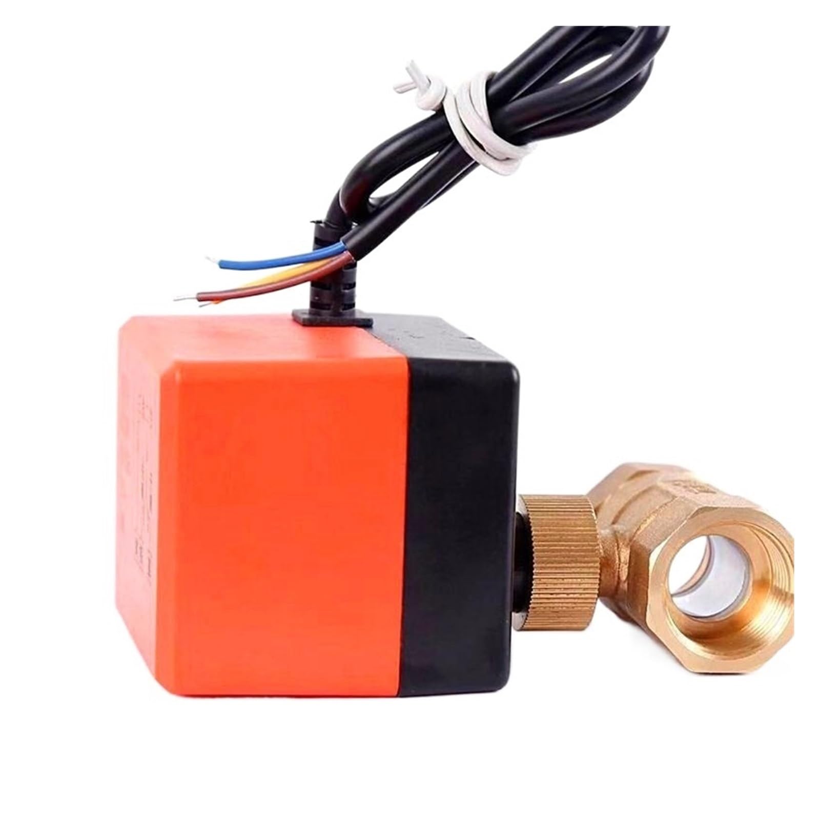 Zmotoryzowany zawór kulowy Mosiężny zawór kulowy DN15 / DN20 / DN25 Zmotoryzowany elektryczny 2-drogowy 3-drogowy 3-przewodowy - z kablem siłownika do oleju gazowego Oszczędność energii i zrównoważony
