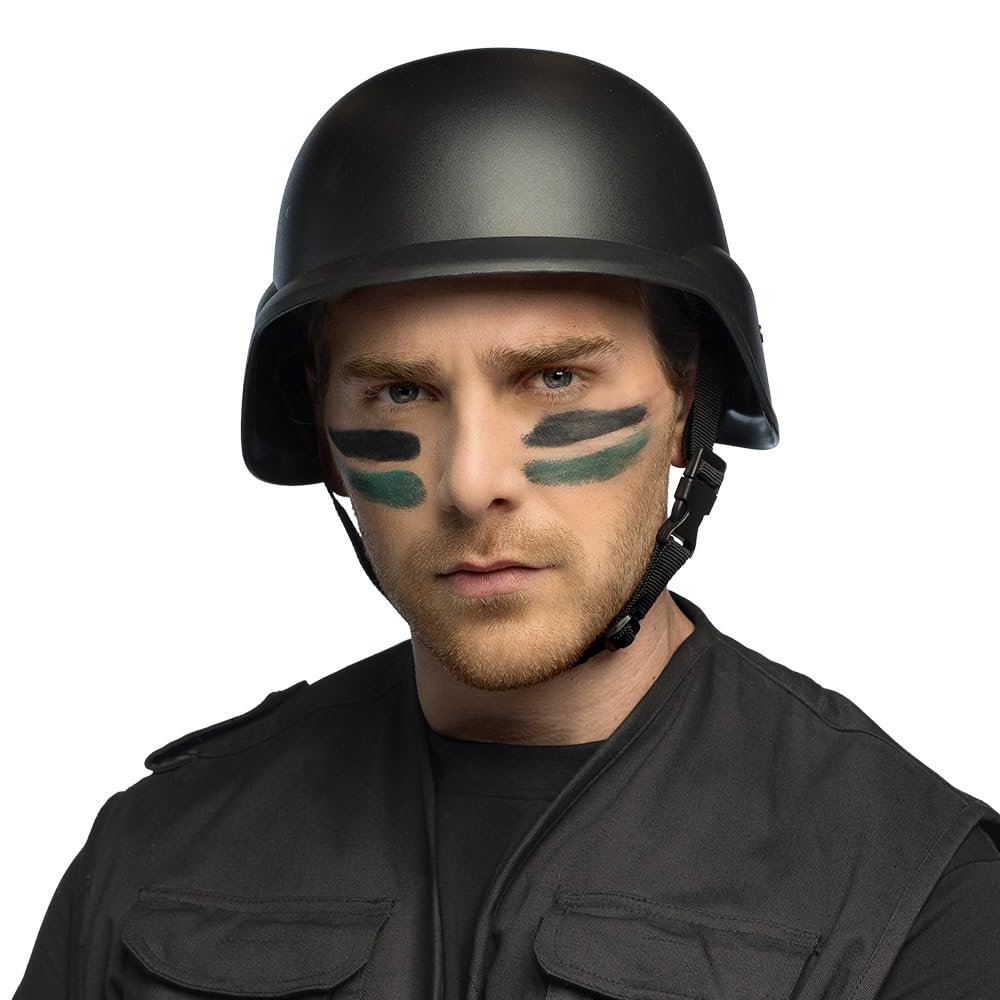 Boland - Military Helmet, Military Helmet, Costume Headwear, Carnival Costume Accessory, Theme Party