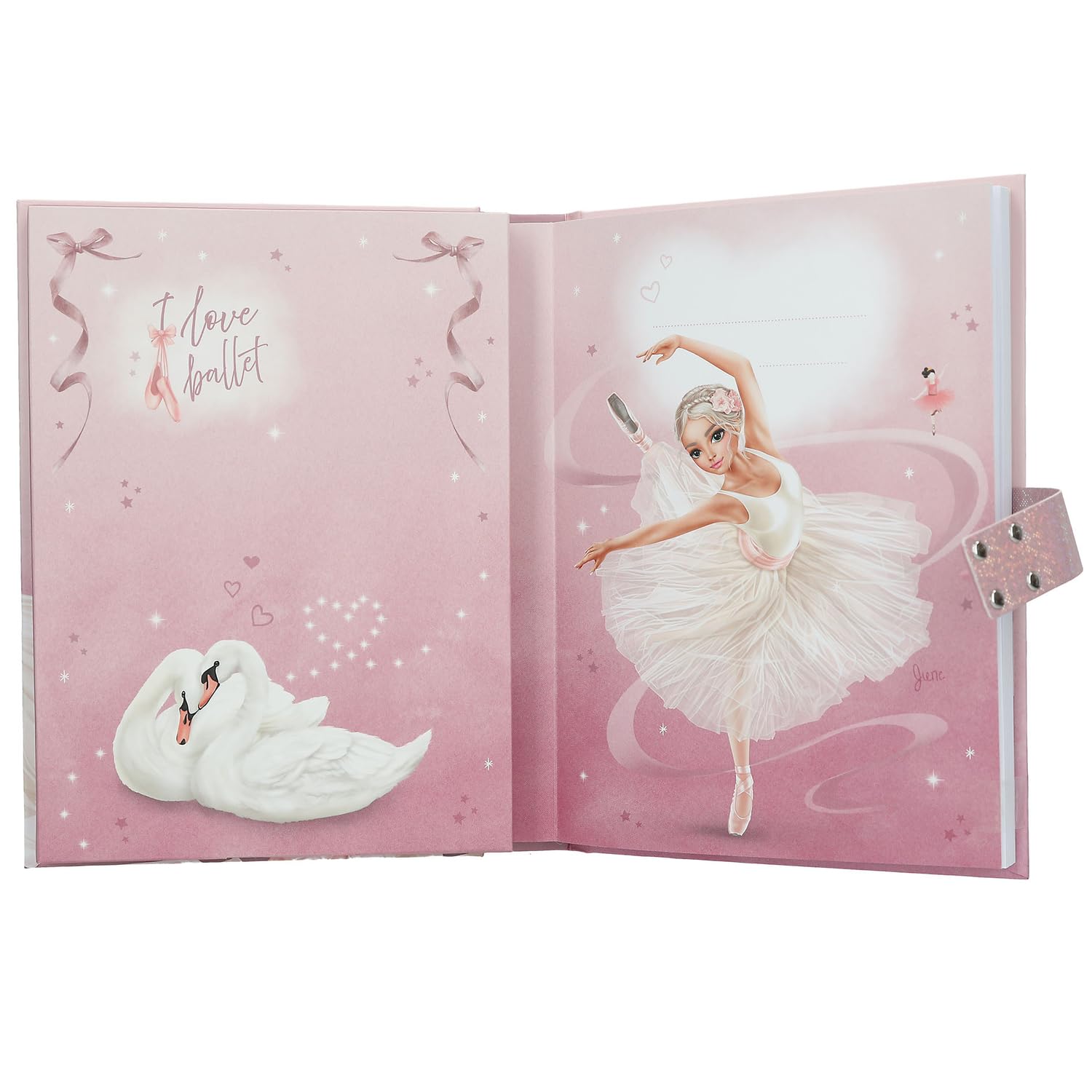 Depesche TOPModel 11328 Diary With Secret Code And Sound, 80 Lined ...