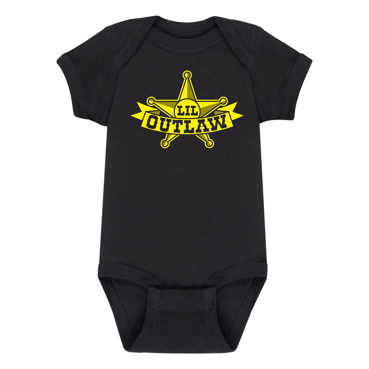 Instant Message Lil Outlaw Cool Funny Baby One Piece