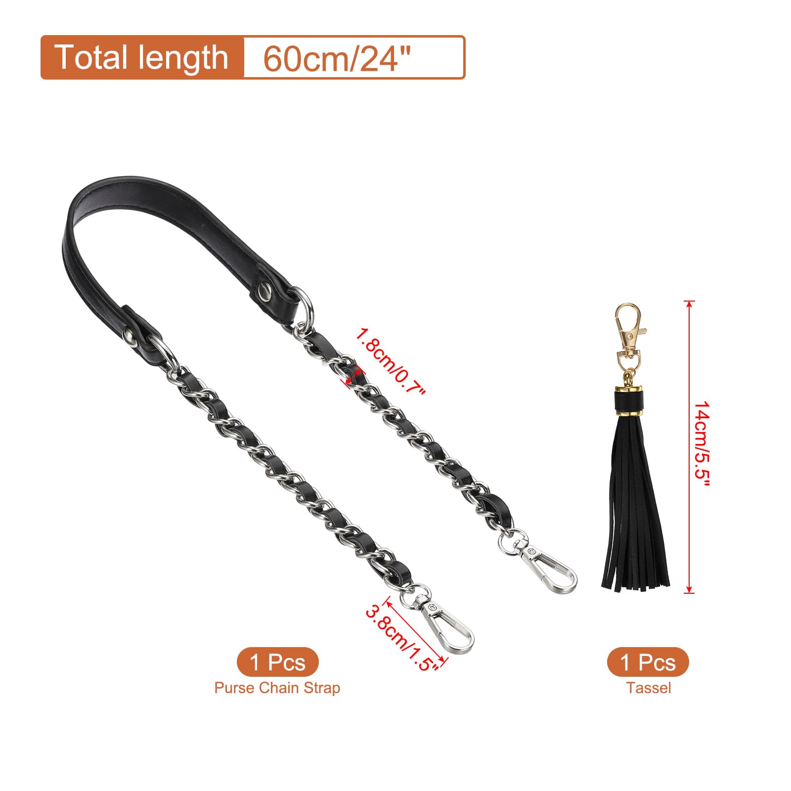 PATIKIL Purse Chain Strap - Image 2