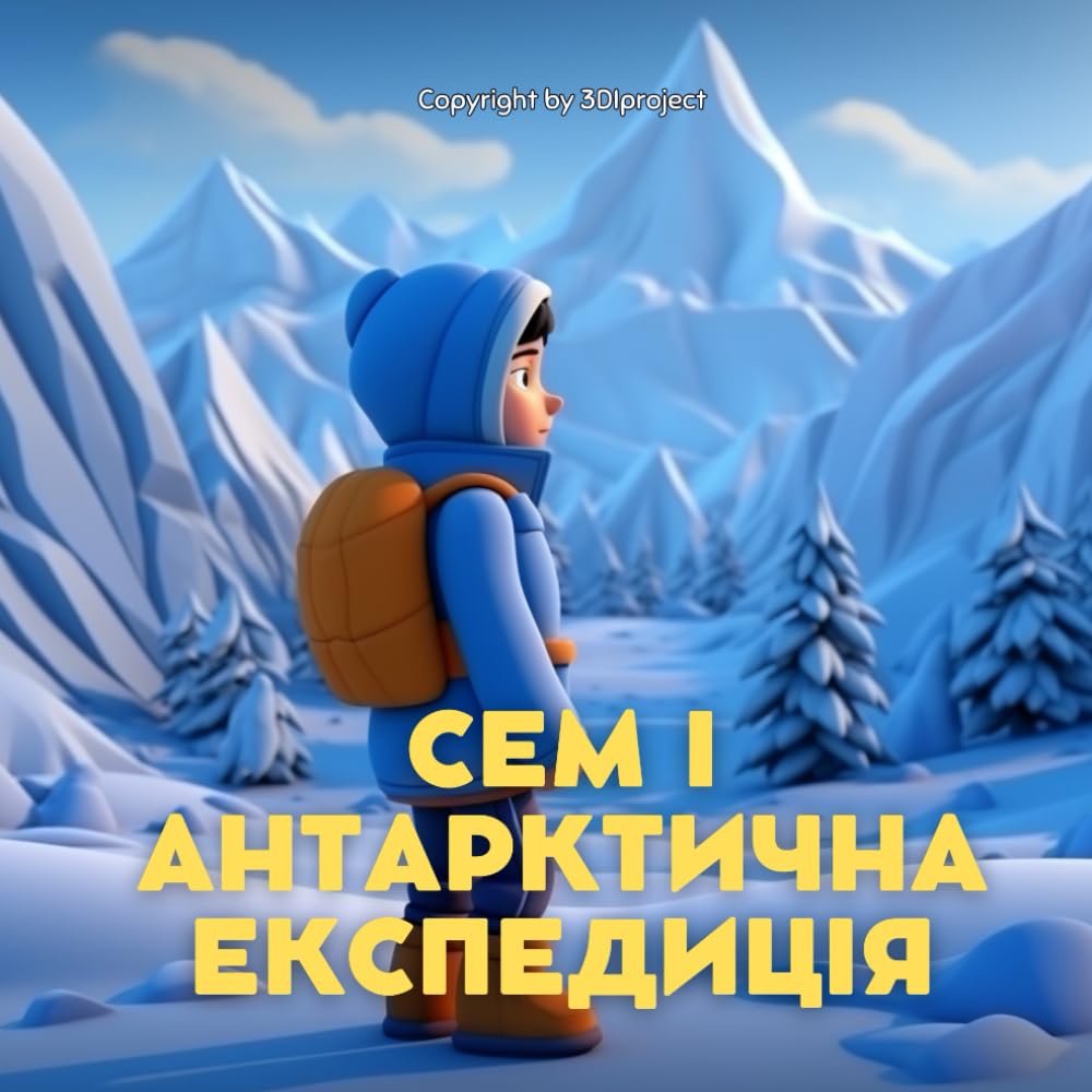 Сем і Антарктична експедиція: Ілюстрована книга для дітей 3-7 років. Пригоди Сема: історія неймовірної подорожі в пошуках стародавнього артефакту вглиб Антарктиди (Пригоди Сема по всьому світу)