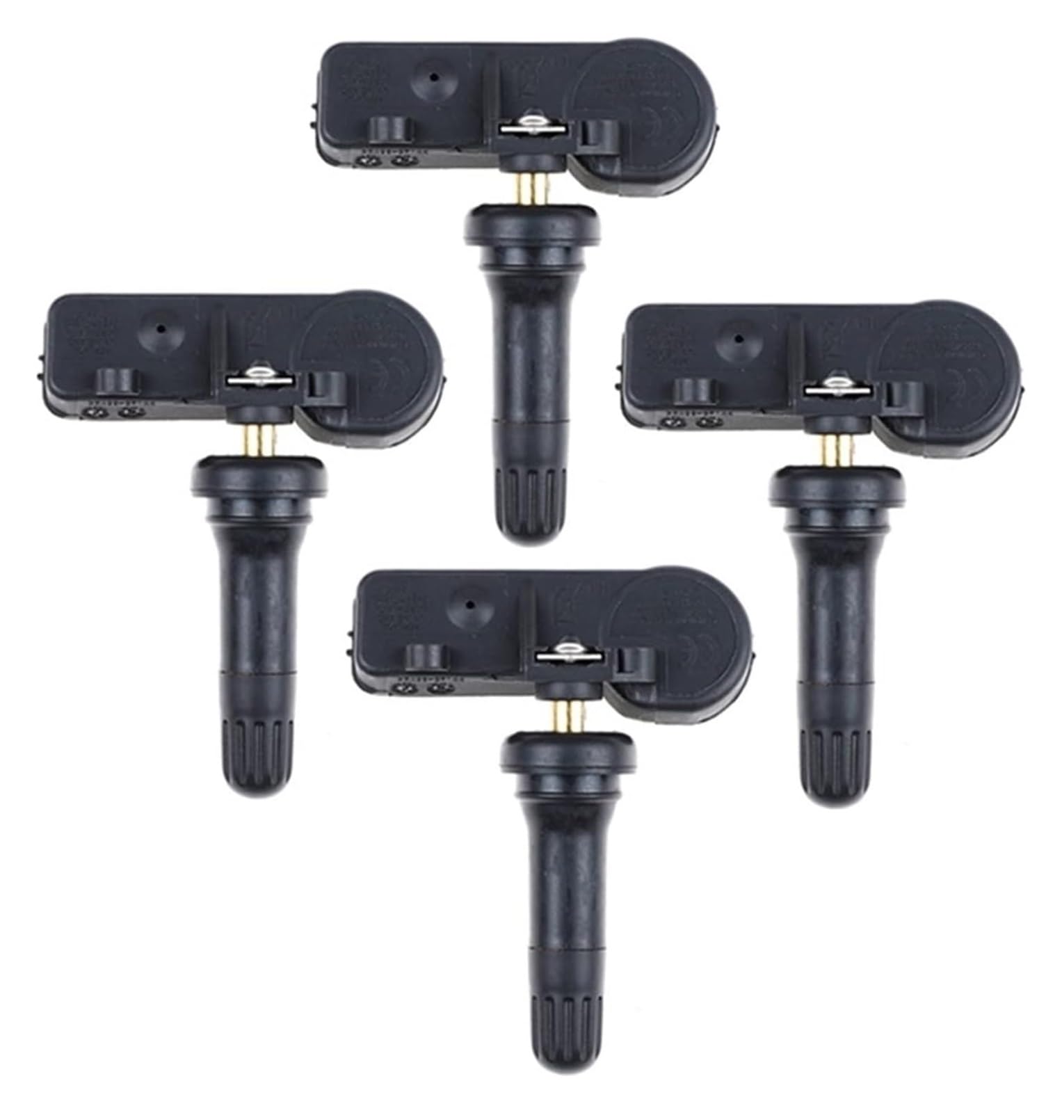 Capteur Pression pneus pour Peugeot 3008 5008 pour Citroën C4 B53 DS4 B75 DS5 B81 Capteur Moniteur Pression des Pneus TPMS 4 Pièces Capteur Pression des Pneus 9673860880