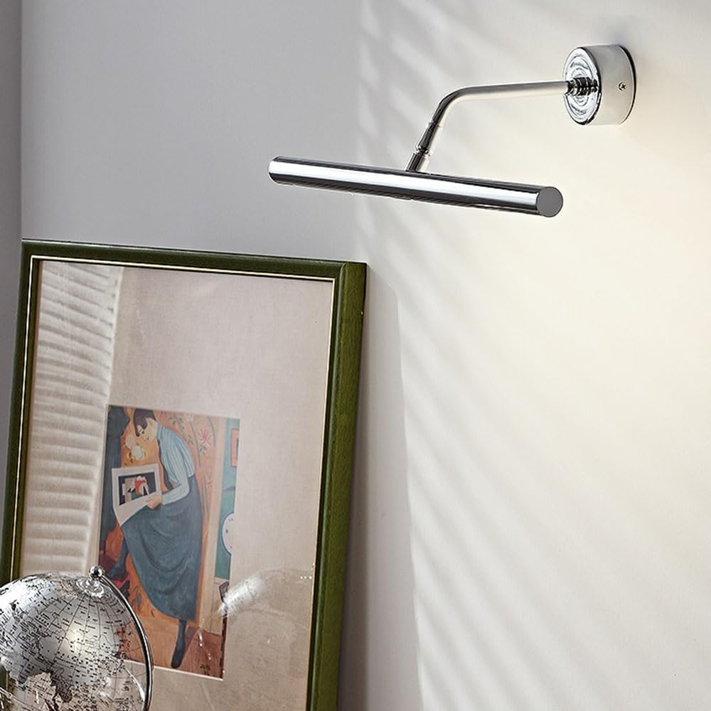 Wohnzimmer Chrom-Wandleuchte, Beleuchtung, Schminktischlampe, Ölgemälde, Kunstwerke, Bibliothek, Galerie Dekor