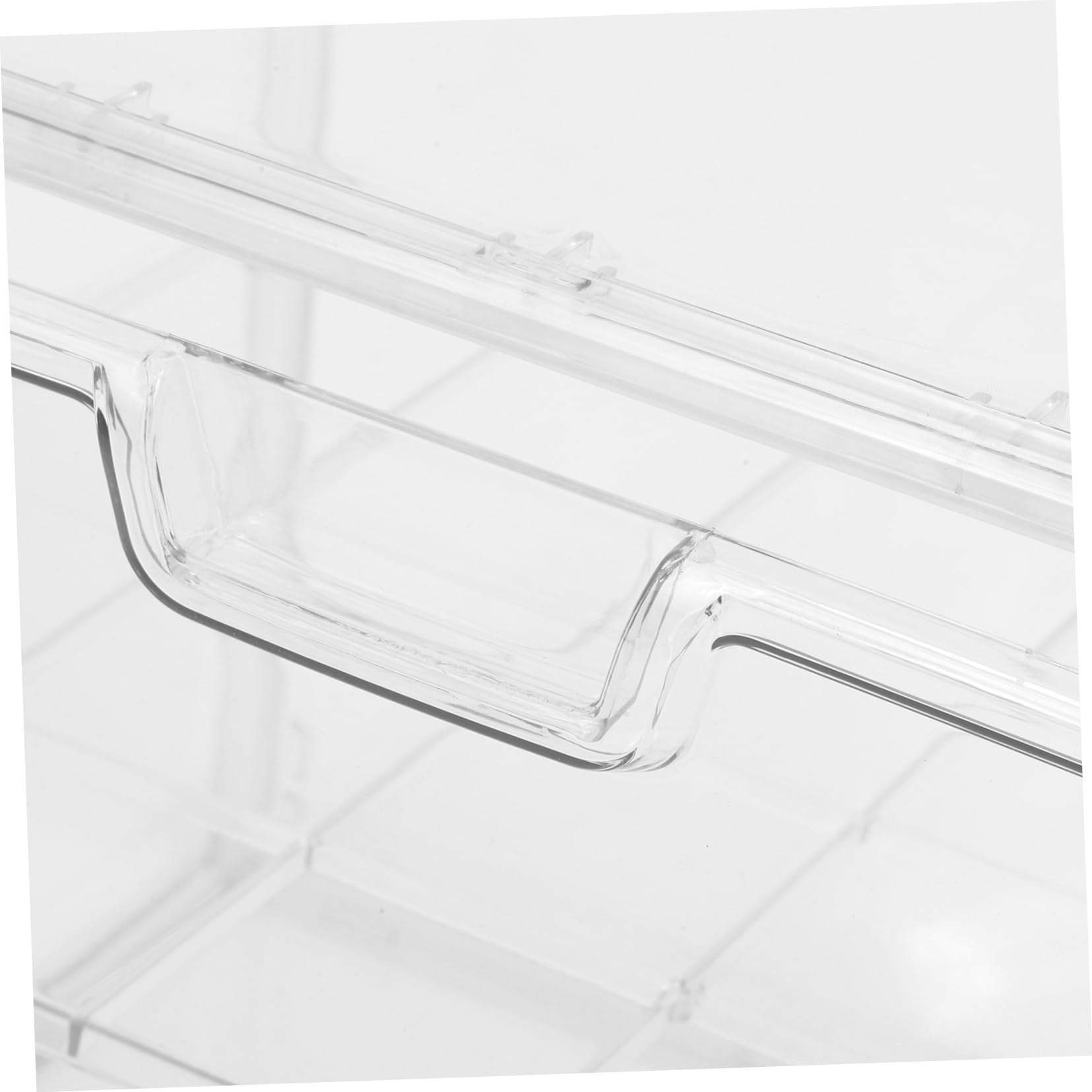 Cabilock Caja de Pan Transparente Contenedor Doble para Alimentos de Cocina Organizadores de Almacenamiento para Encimera Mesa o Mostrador