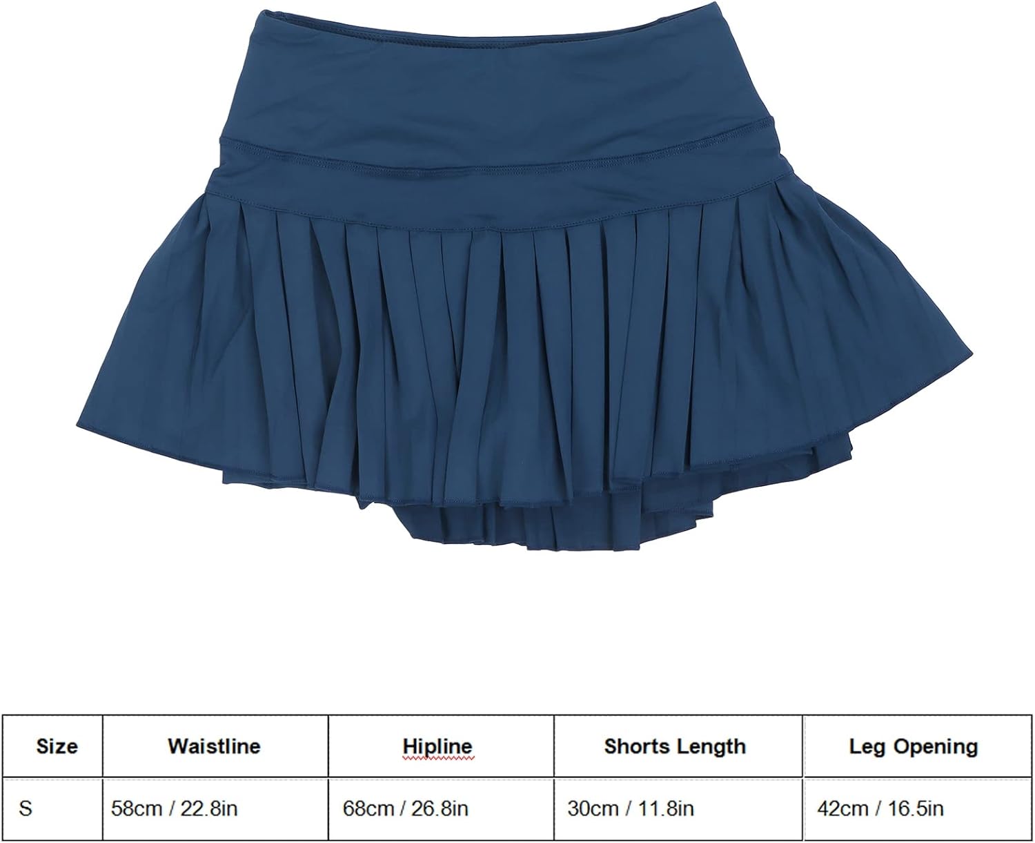 Elastic Workout Sports Skirt with Pockets Dark Green, Tennis Skirts for Women with Shorts, Pleated Skirts for Women