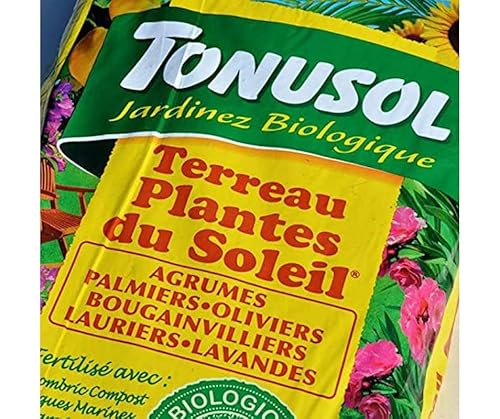 Tonusol Terreau Biologique Agrumes et Plantes du Soleil - Tonusol 20 Litres TON-AGRBIO