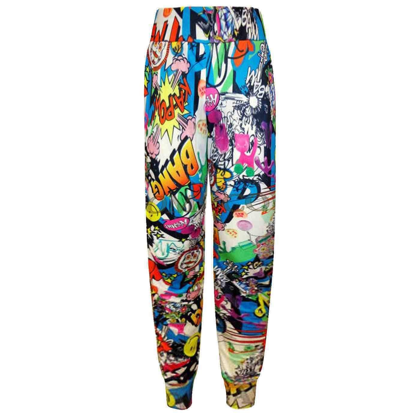 Wearall Women's Banng Plus Size Harem Trousers Full Leggings Stretch Pants (20 To 22, )