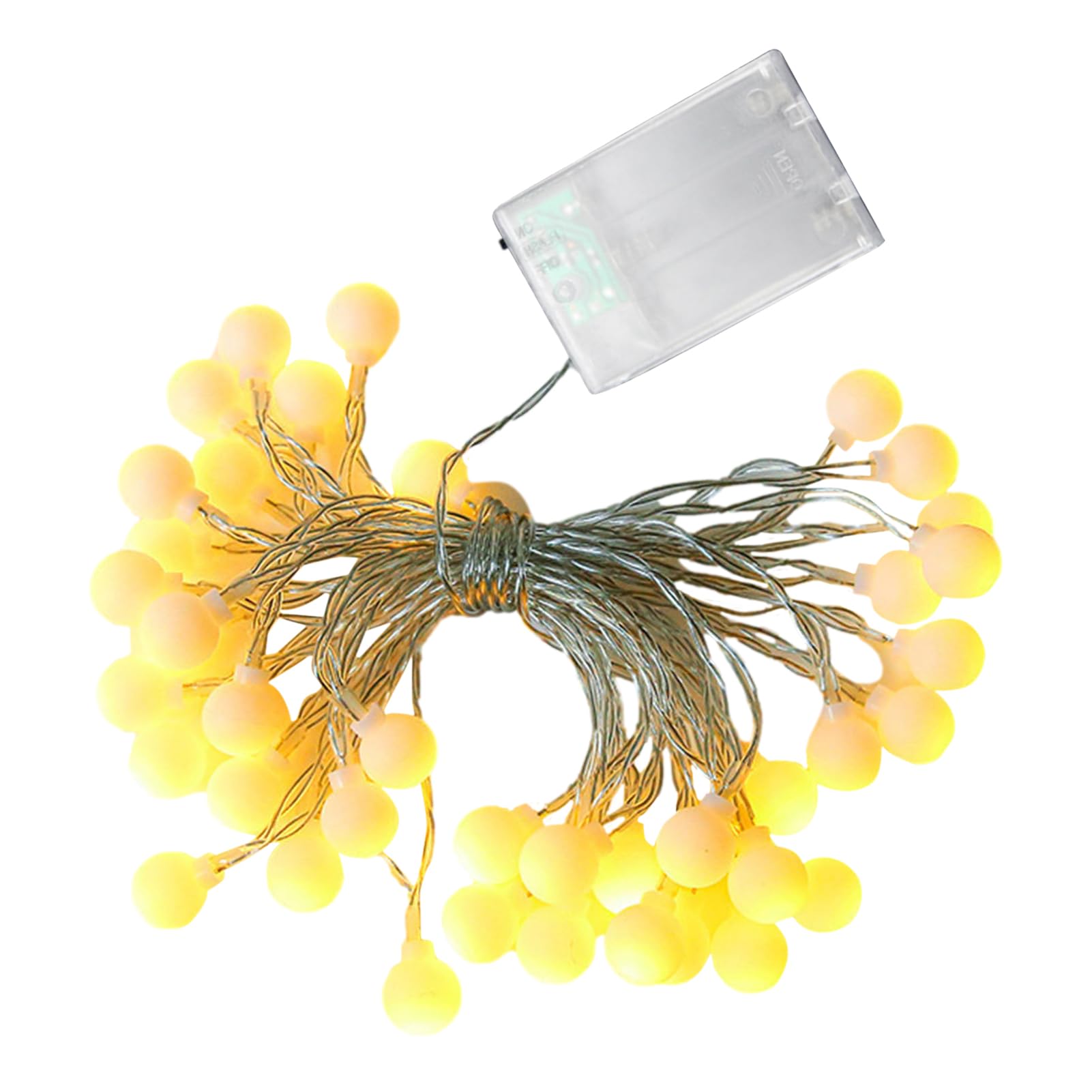 Uitseld Fairy Lights, LED String Lights, Waterproof LED Lights with High Brightness, Frostproof Decorative String Lights for Bedroom, Living Room, Balcony, Garden, Terrace