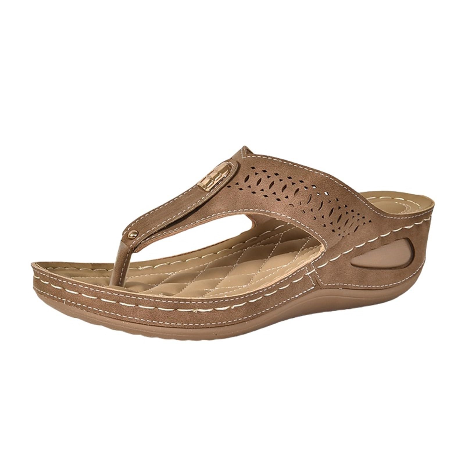 Ciabatte Estive Donna E Uomo - Infradito Comodi Con Suola In Sughero | Per Spiaggia, Casa E Trekking - Foto 4