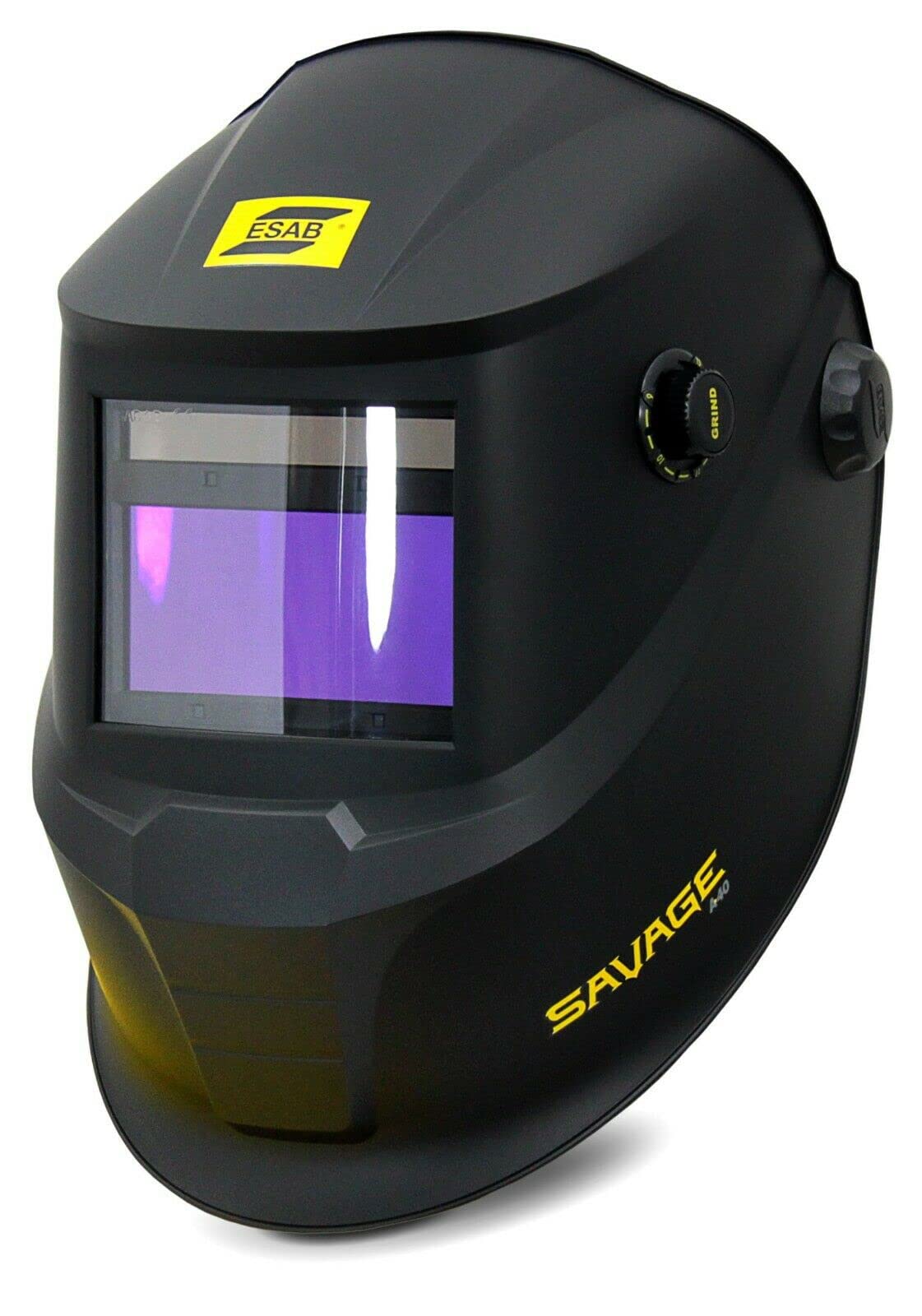Savage A40 +PAPR AIR Professioneller Schweißmaskenhelm automatisch 1/1/1/2, Schwarz