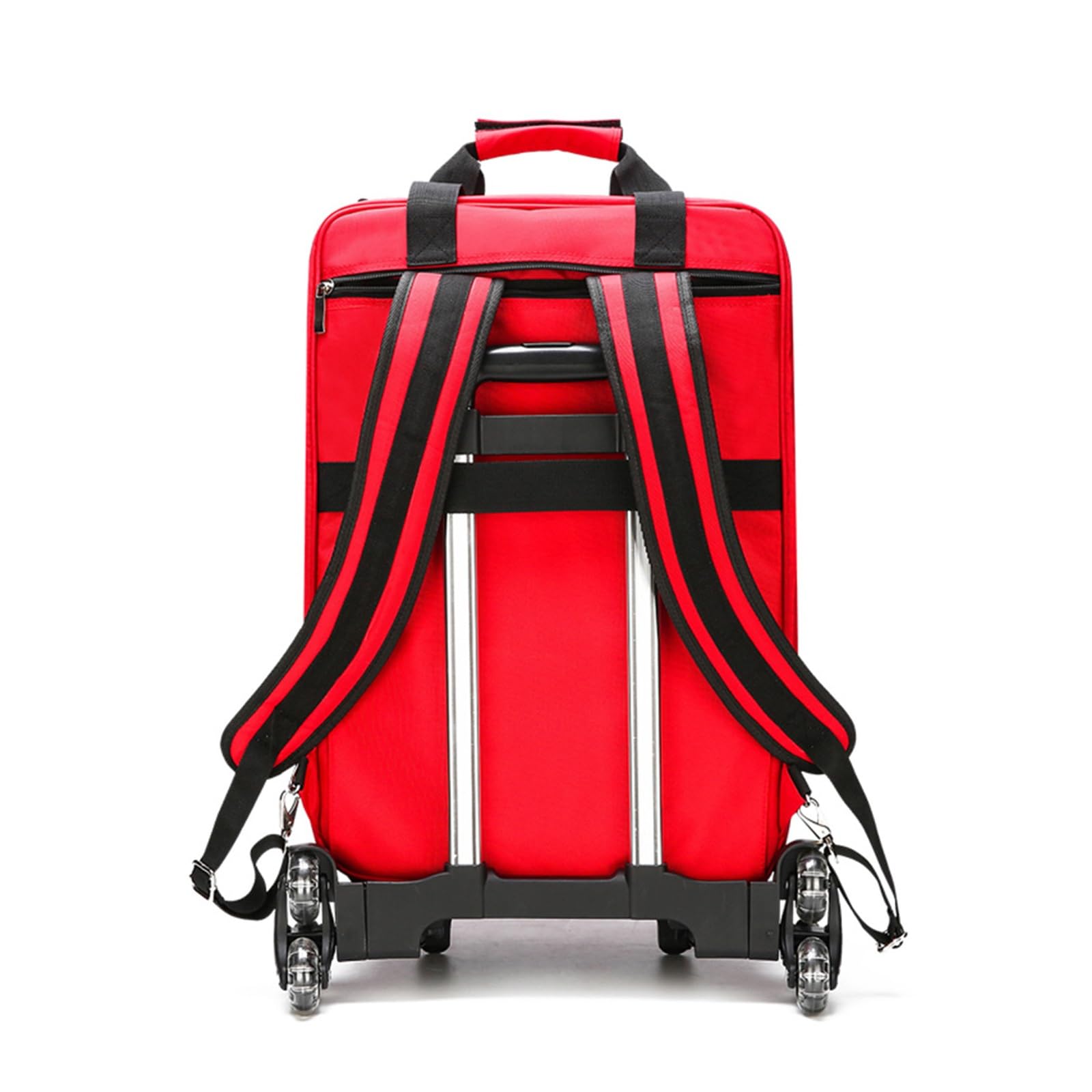 Maletín Grande For Emergencias Médicas,Ruedas Silenciosas For Escalada,Almacenamiento Científico,Herrajes Duraderos,Bandas Reflectantes,Botiquín De Primeros Auxilios