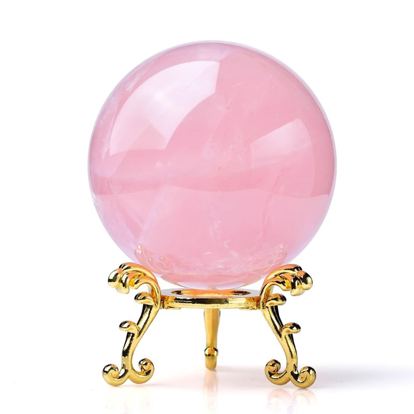 JFGCTYHXY Crystal balls, Divination Sphere Sculpture Figurine Gemstone Ball|Home Desk Decor Decorative Collection,11cm(11cm)