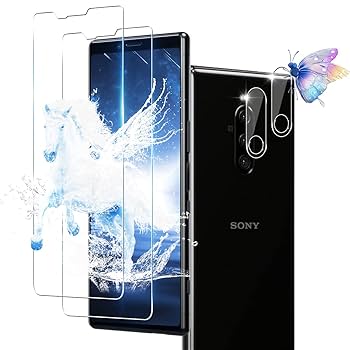 XPERIA 1 SOV40(W)液晶保護ガラス付 SIMロック解除済 Xperia XZ1 液晶保護 フィルム ガラスフィルム 強化ガラス 保護