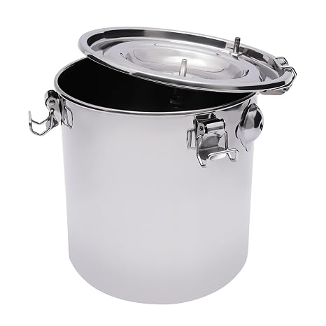5L Goat Milking Machine, Goat Electric Milking Machine Pulsation Vacuum Electric Milker Portable Livestock Milking Machine with Stainless Steel Milk Bucket and 2 Teat Cups for Goat
