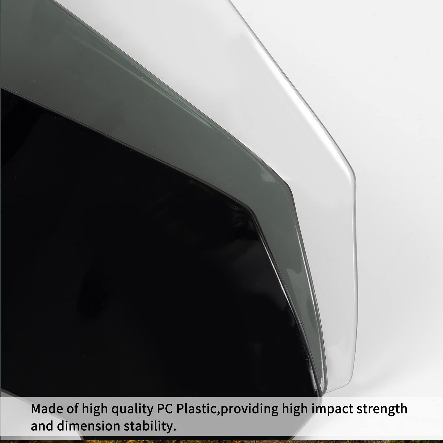 Déflecteurs De Vent Latéraux Pour BMW R1200GS Adventure (2006-2013) - Paire De Protections Pour Réservoir/Carénage - Transparent/Fumé/Gris Fumé