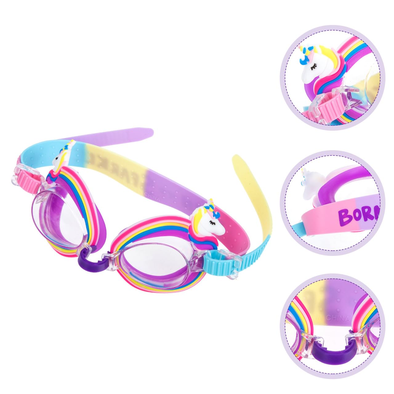 HANABASS occhialini da nuoto per bambini occhialini/occhiali per bambini per il nuoto occhiali per bambini 6 ai 14 anni occhiali antiappannamento per bambini fornitura per bambini